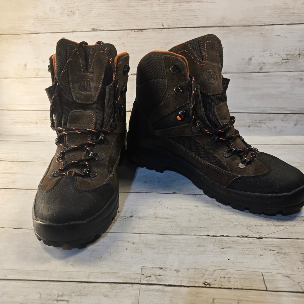 Beretta Mens Waterproof Hiking Boots Brown Suede EU 45 UK 10.5 Outdoor Hunting